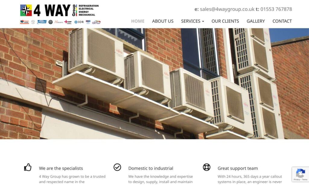 4 Way Group website