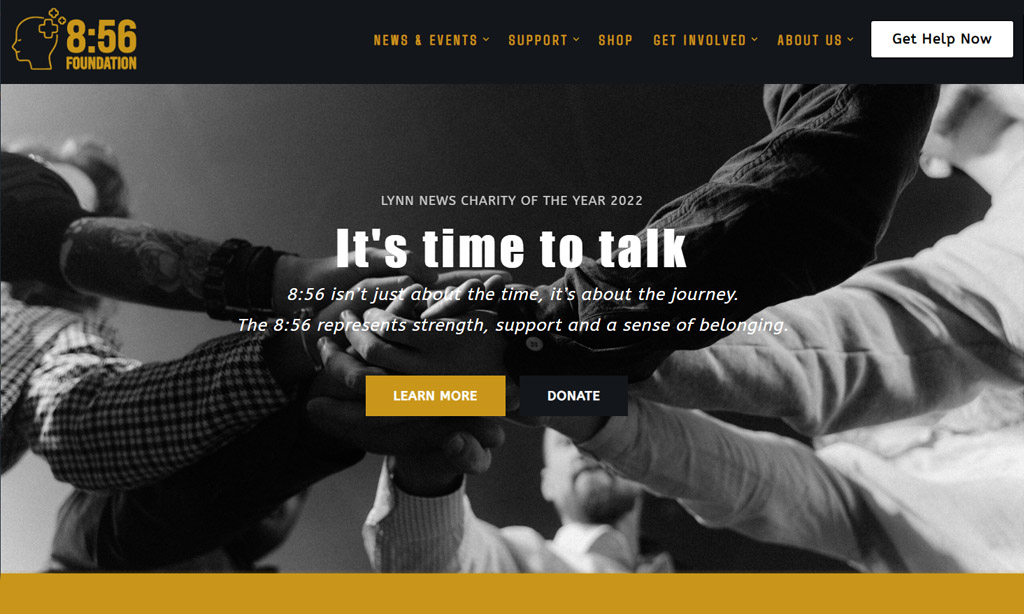 8:56 Foundation website