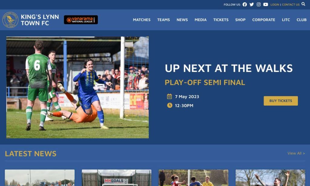 King’s Lynn Town FC website