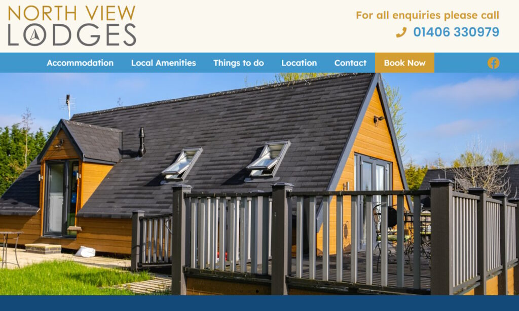 North View Lodges website