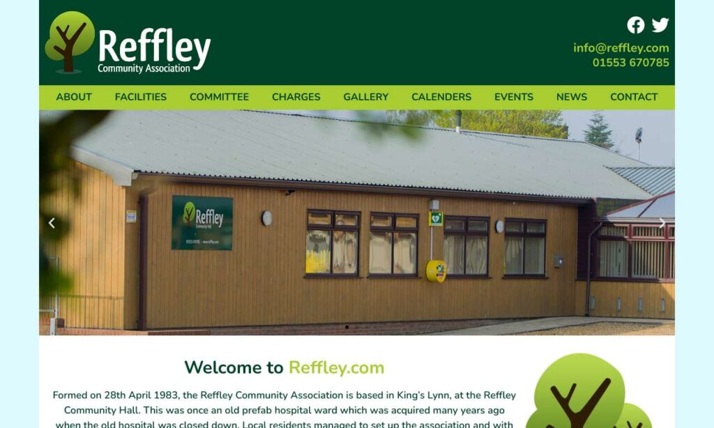 Reffley Community Association website