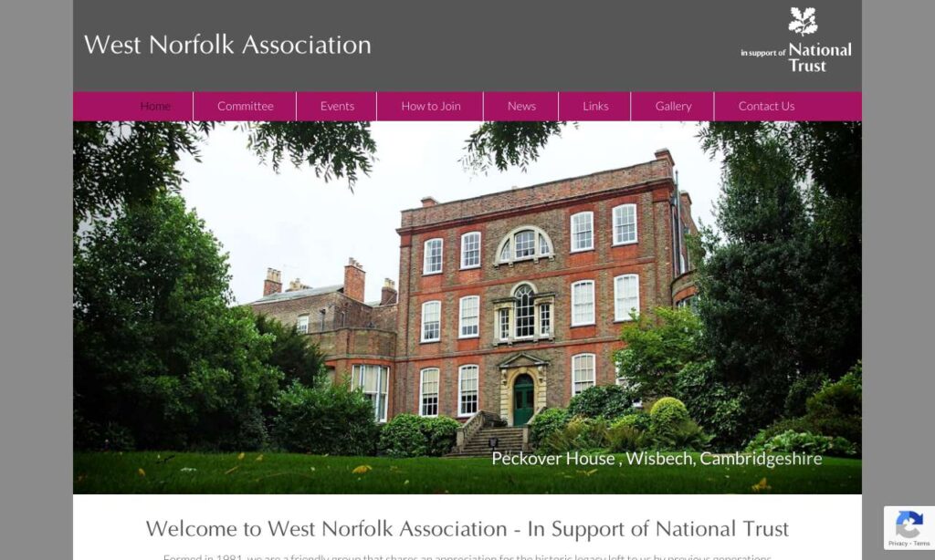 West Norfolk National Trust website