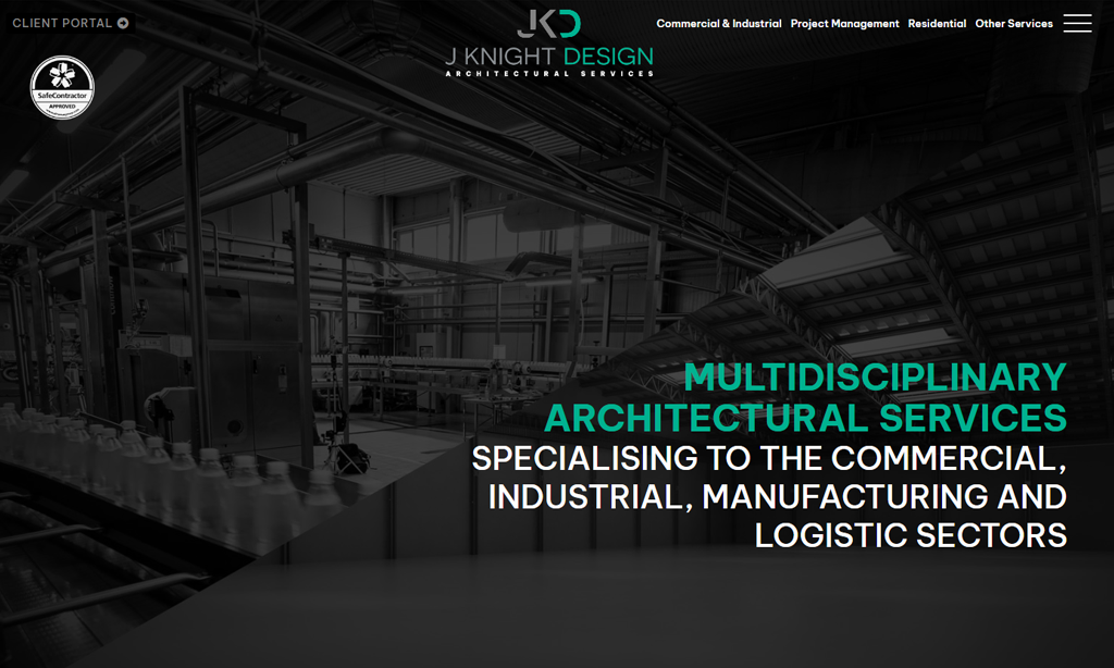 J Knight Design website