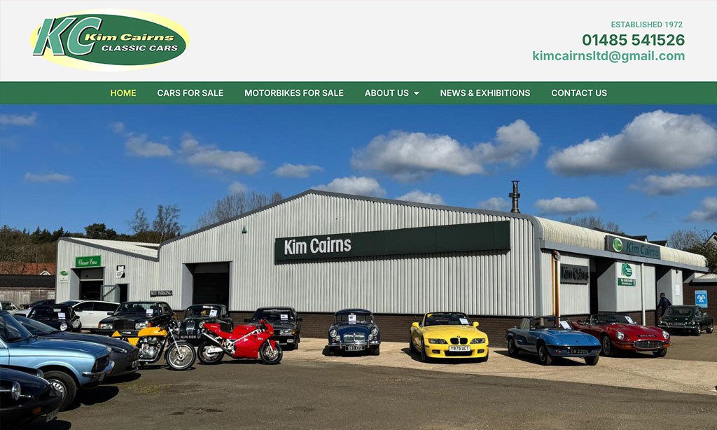 Kim Cairns Classics website