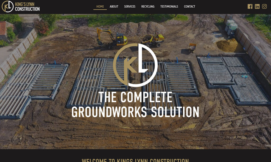 King’s Lynn Construction website