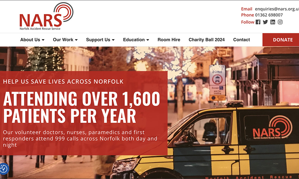 Norfolk Accident & Rescue website